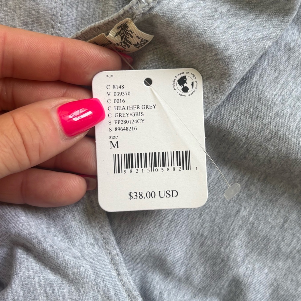 Free People Intimately NEW WITH TAGS Wear It Out Backless Cami medium - Picture 6 of 8